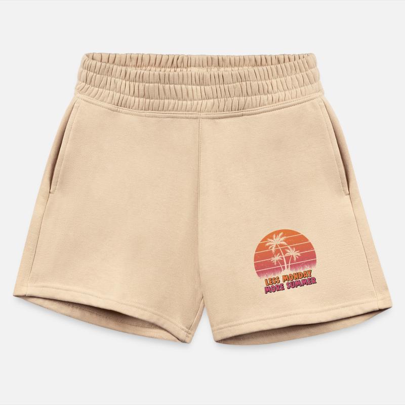 Retro sunset with palm trees and quote