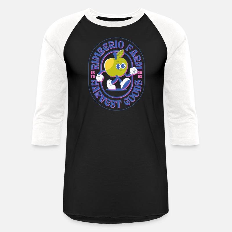 Rimberio Farm – Retro Fruit Mascot Tee with Cartoo