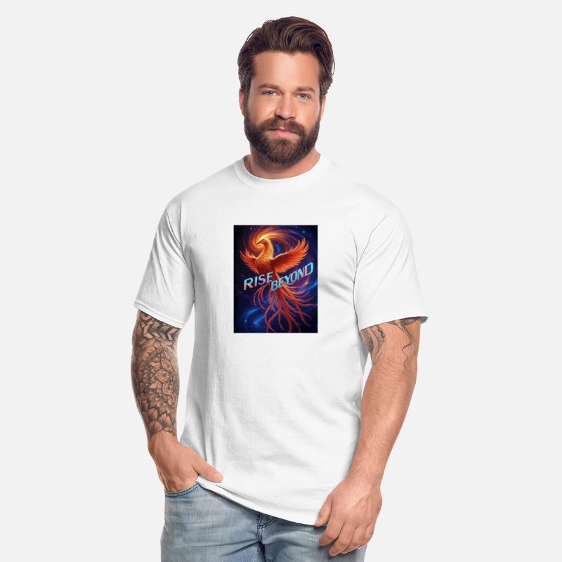 Rise Beyond – Cosmic Phoenix Rebirth T-Shirt