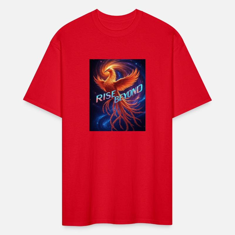 Rise Beyond – Cosmic Phoenix Rebirth T-Shirt