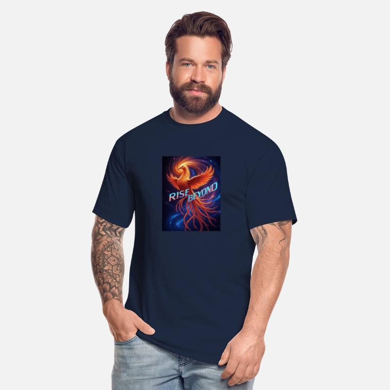 Rise Beyond – Cosmic Phoenix Rebirth T-Shirt