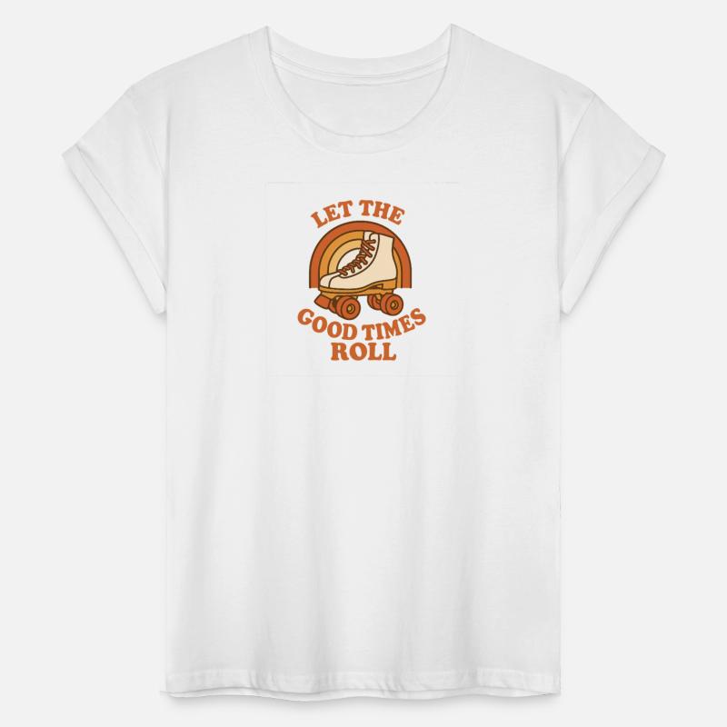 Roller Skate Vintage Sunset Design