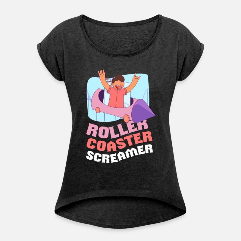 Rollercoaster Screamer Amusement Park