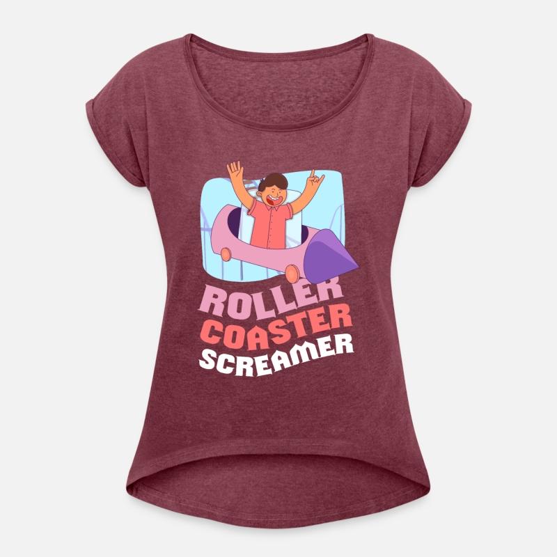 Rollercoaster Screamer Amusement Park