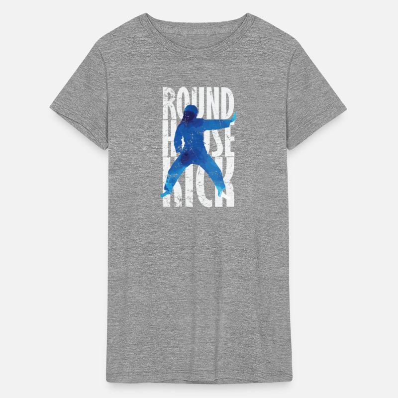 Round House Kick Kickboxing Taekwondo