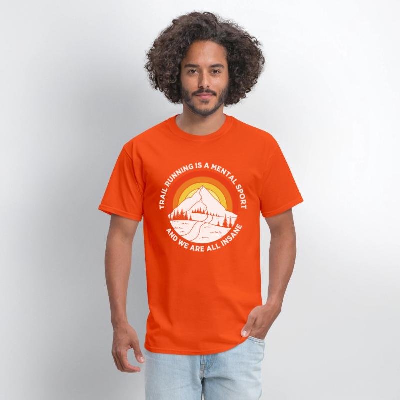 Running Is A Mental Sport Funny Trail Running