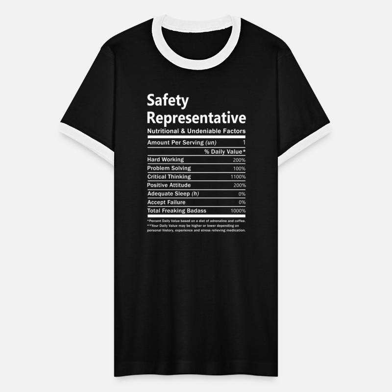 Safety Representative T Shirt - Nutritional And Un