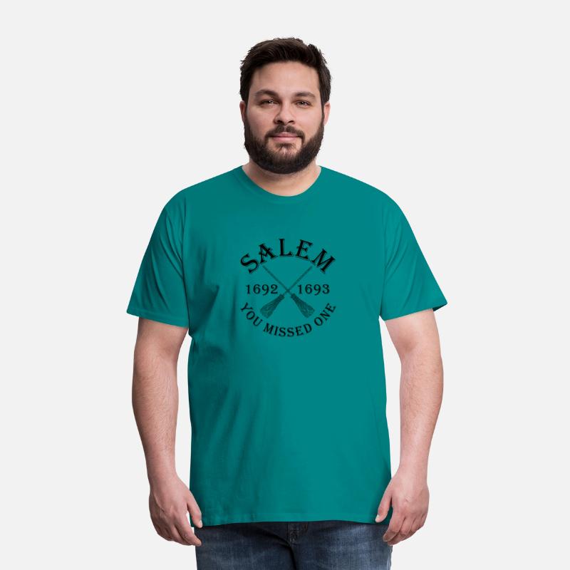 Salem You Missed One Witch Trials Brooms Black Tex