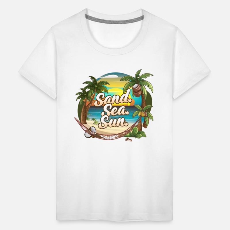 "Sand, Sea & Sun" Coconuts Palm Beach Summer