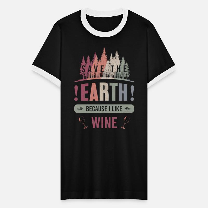 Save the Earth Environment Wine Earth Day Gift