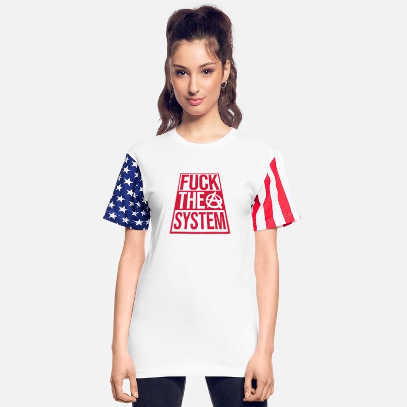 saying fuck the system