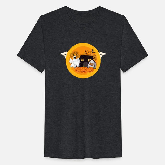 Scary Halloween Haunted House T-Shirt