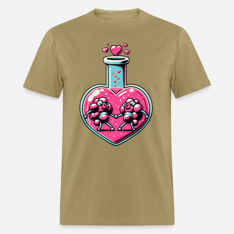 Science Shirt, Two Holding Hand Chemical Inside