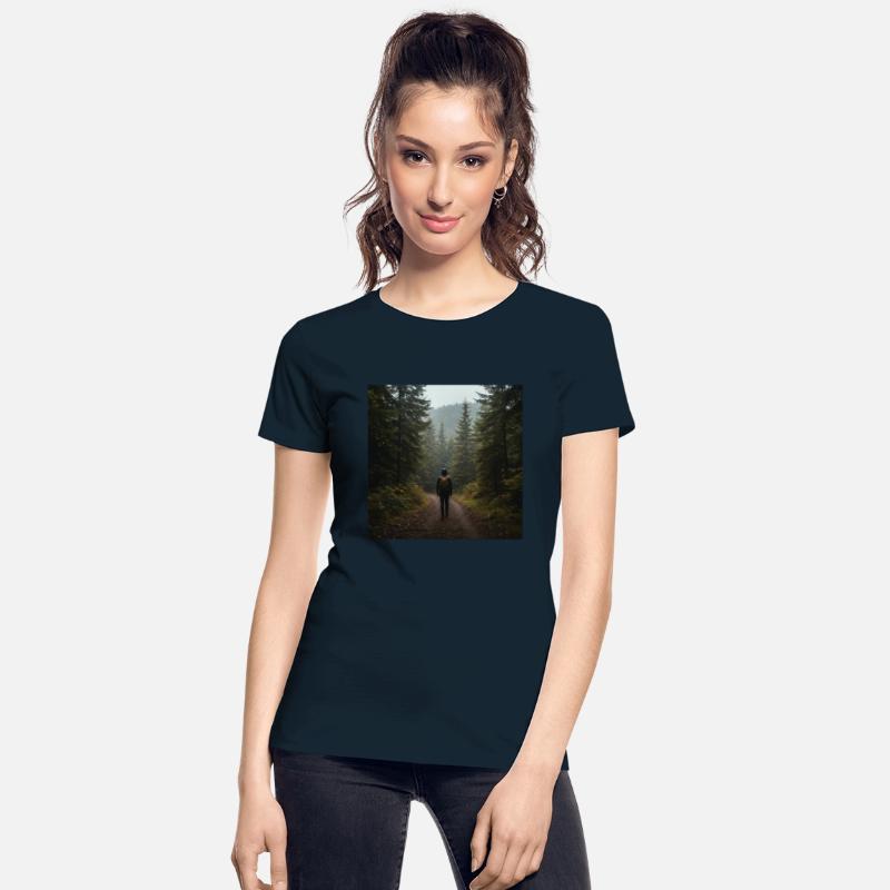 Serene Forest Path T-Shirt