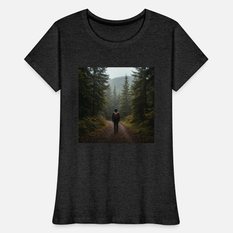 Serene Forest Path T-Shirt