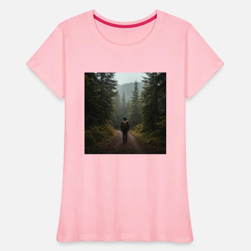 Serene Forest Path T-Shirt