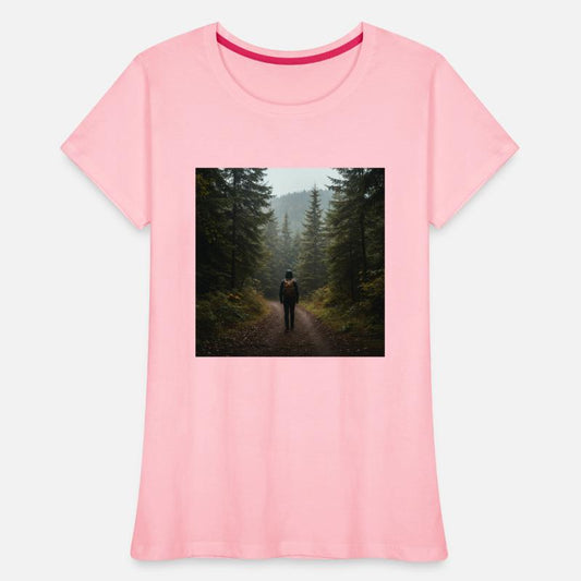 Serene Forest Path T-Shirt