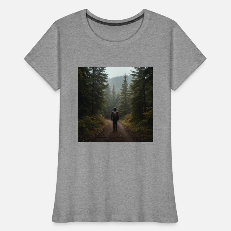 Serene Forest Path T-Shirt