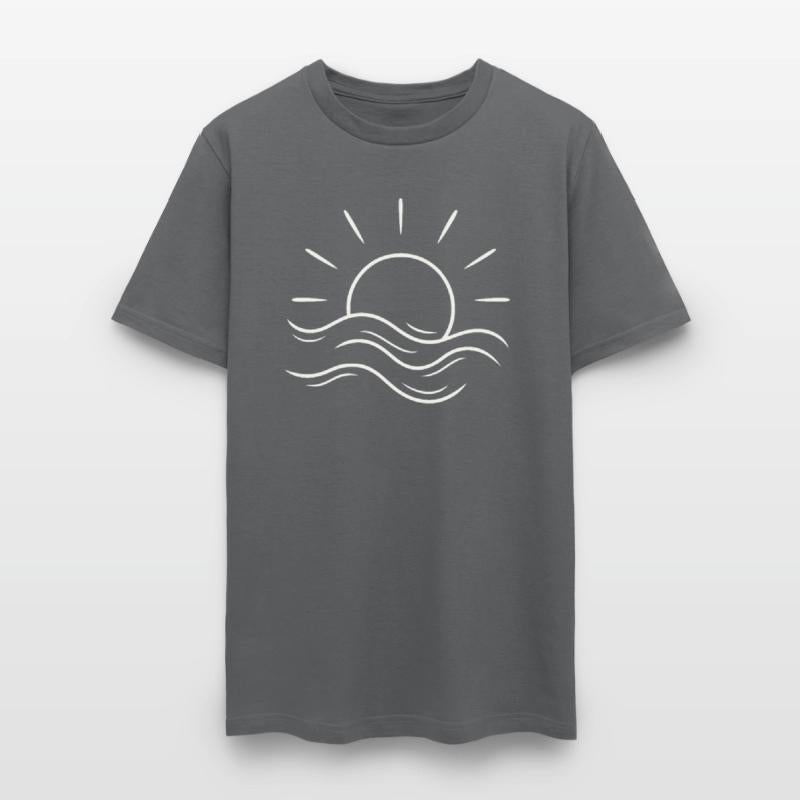 Serene Sunrise Over the Ocean Waves