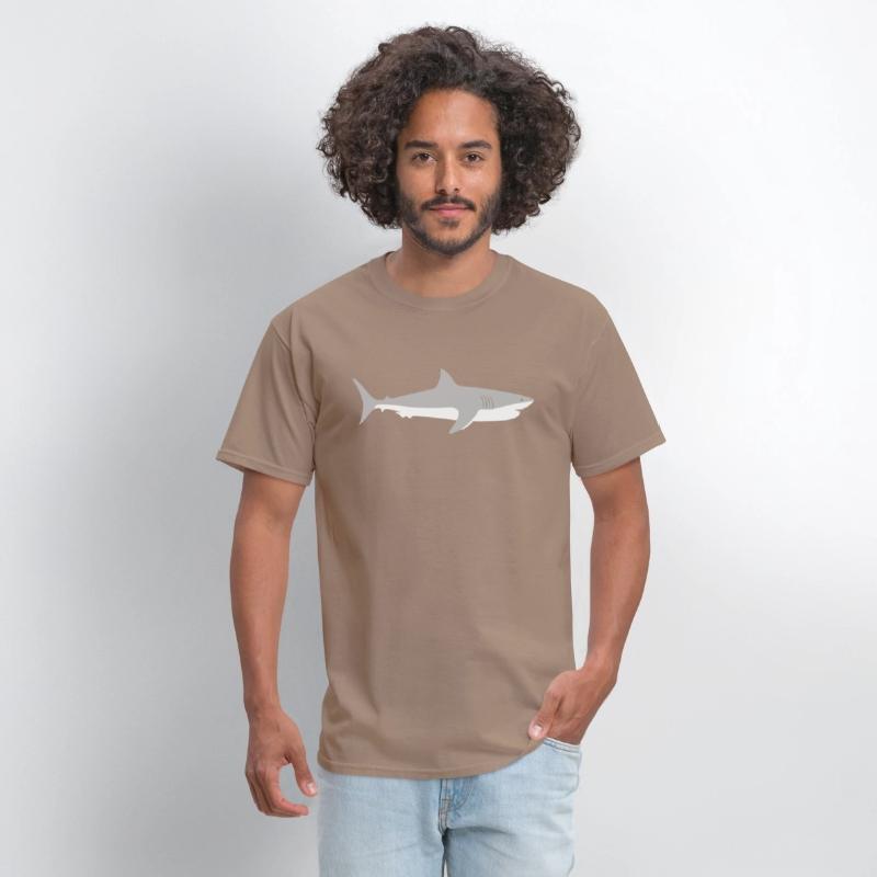 Shark True Graphic Print