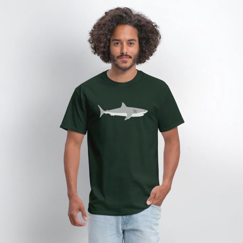 Shark True Graphic Print