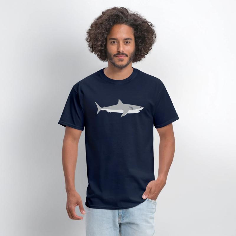 Shark True Graphic Print