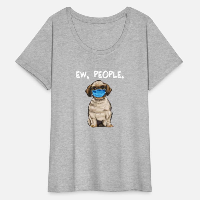 Shih Tzu Ew People Dog Wearing Face