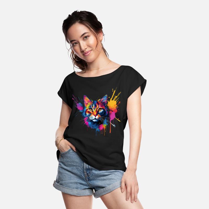 Shorthair Domestic Cat Vivid Art