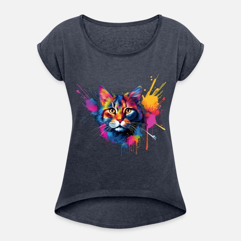 Shorthair Domestic Cat Vivid Art