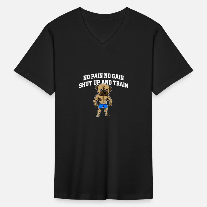 Shut Up and Train Funny Workout Humor Gym Sayings