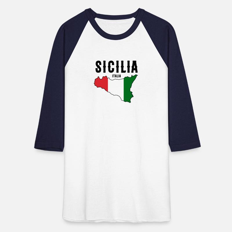 Sicilia Flag Sicily Palermo Italy