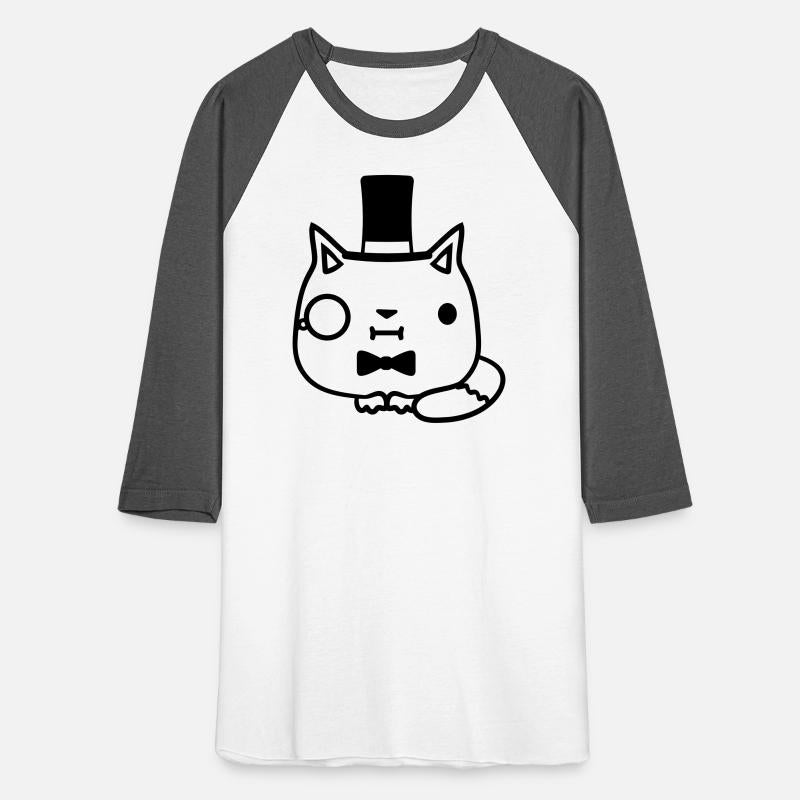Sir Cat Gentleman Top Hat Monocle Glasses Rich Guy