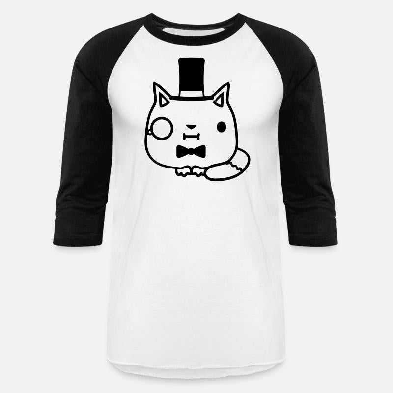 Sir Cat Gentleman Top Hat Monocle Glasses Rich Guy