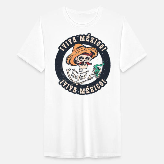 Skeleton Viva Mexico - Mexican Independence Day