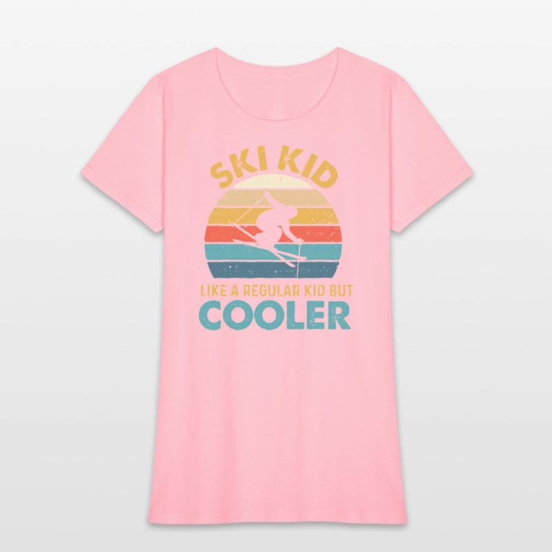 Ski Kid Like A Regular Kid But Cooler Skiing Lover