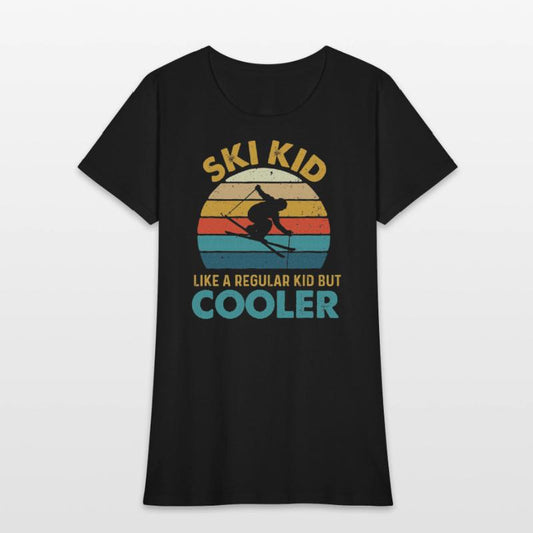 Ski Kid Like A Regular Kid But Cooler Skiing Lover