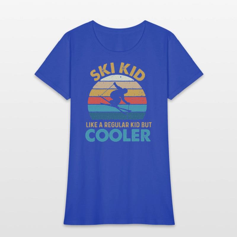 Ski Kid Like A Regular Kid But Cooler Skiing Lover