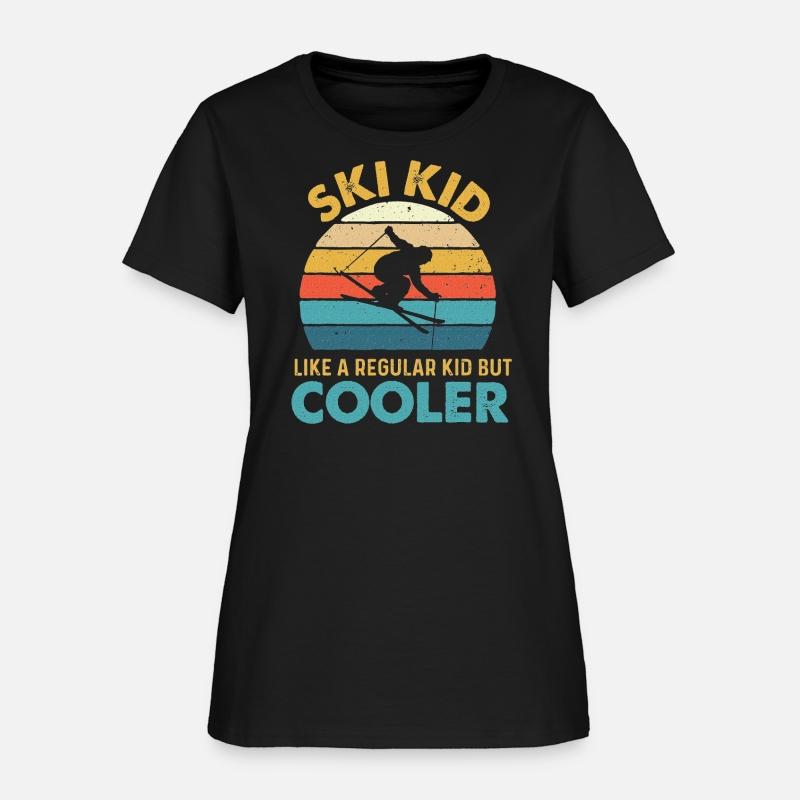Ski Kid Like A Regular Kid But Cooler Skiing Lover