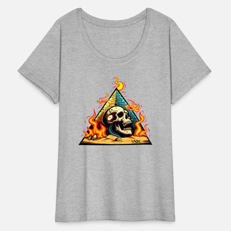 Skull Inside a Pyramid
