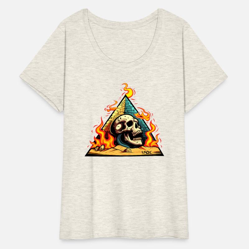 Skull Inside a Pyramid