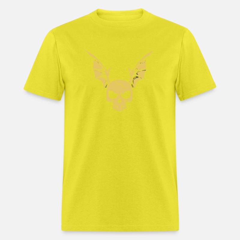 skull with bat wings