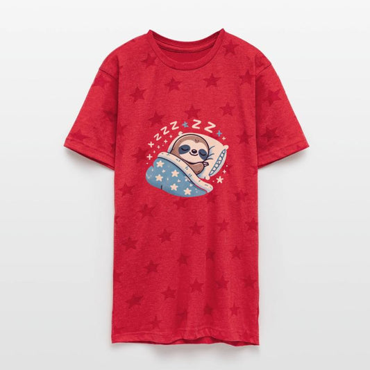 Sloth Sleeping In Bed At Night Time