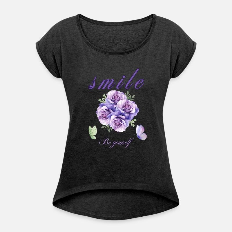 Smile – Be Yourself Rose T-Shirt