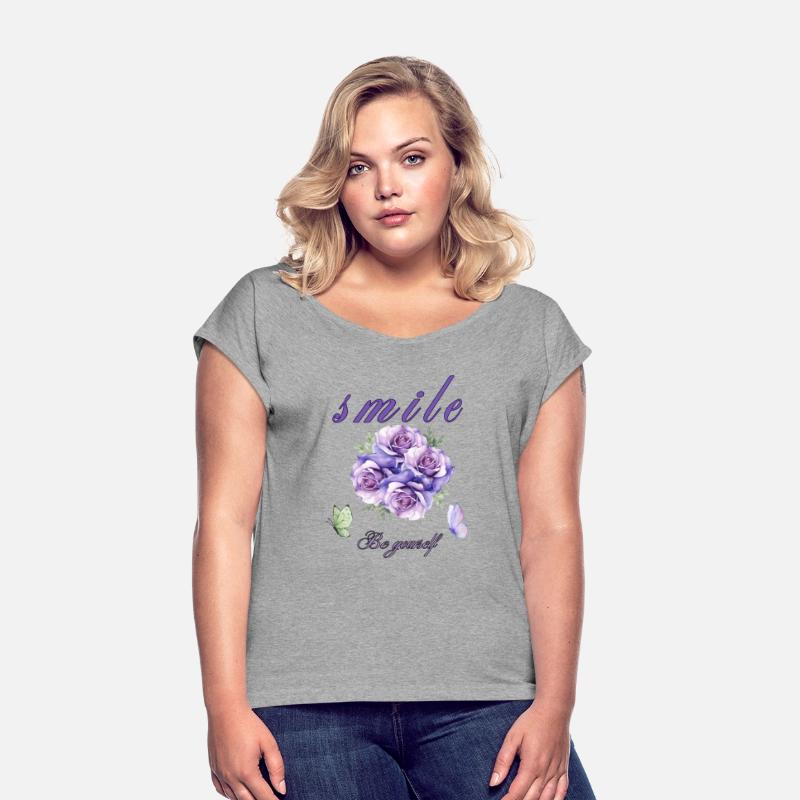 Smile – Be Yourself Rose T-Shirt