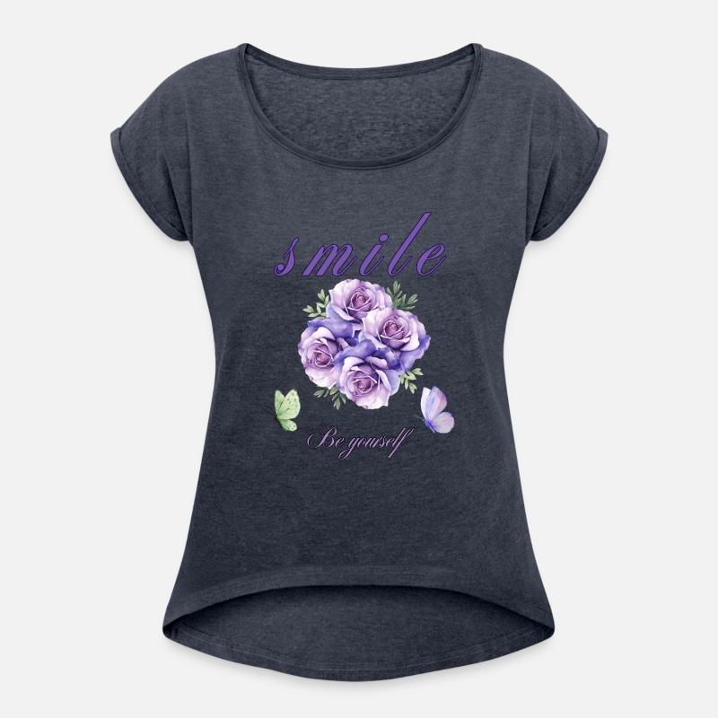Smile – Be Yourself Rose T-Shirt