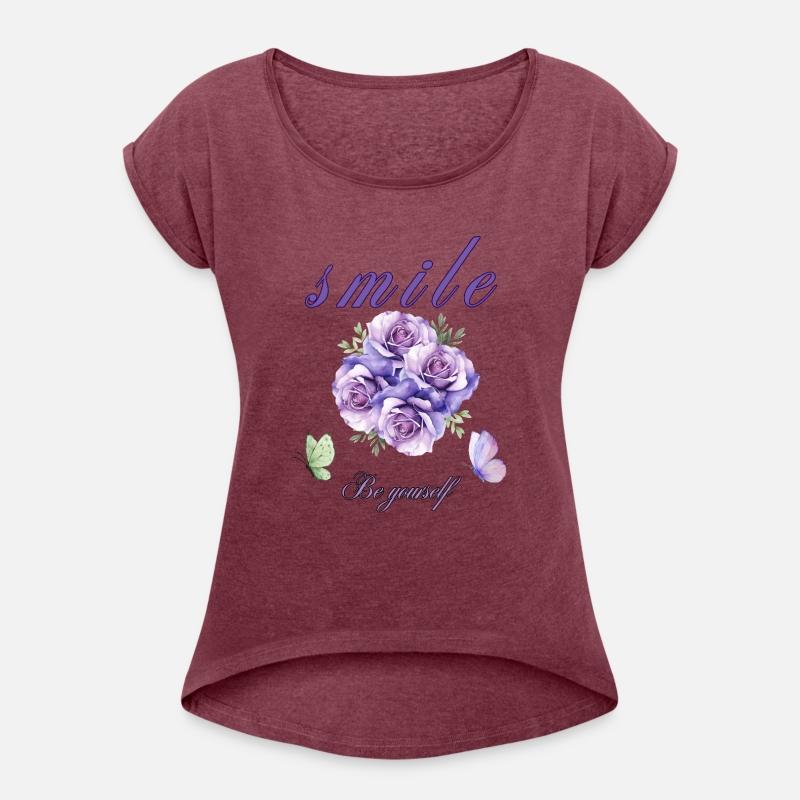 Smile – Be Yourself Rose T-Shirt