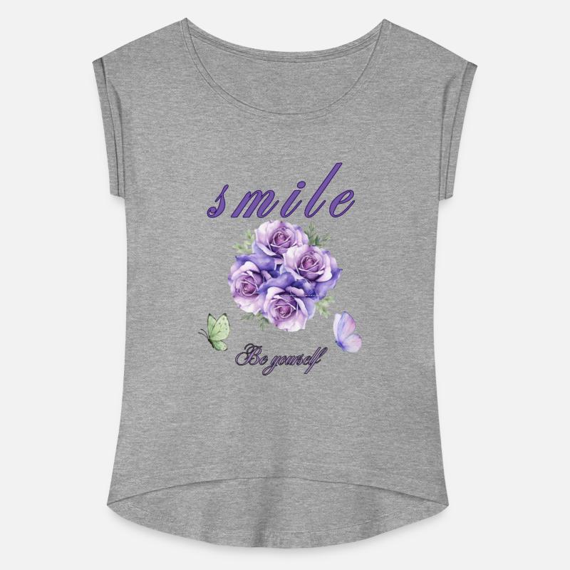 Smile – Be Yourself Rose T-Shirt
