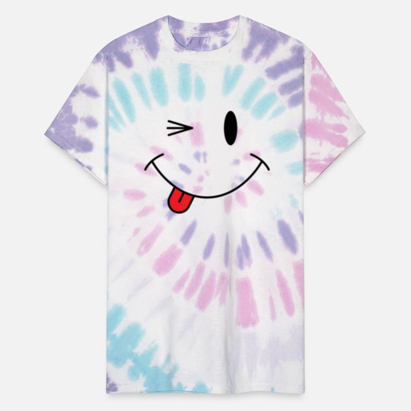 smile wink tongue out