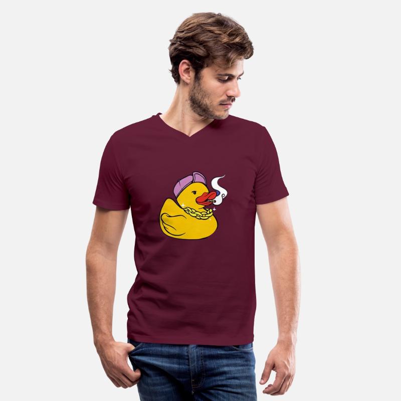 Smoking Floatly Yellow Duck with Cap