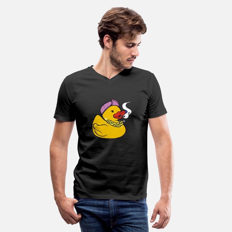 Smoking Floatly Yellow Duck with Cap